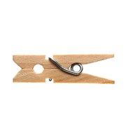 Pegs Mini Wooden Natural 2.5cm