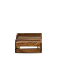 Crate Wood Riser Stack  25.8x22.15x9.4cm