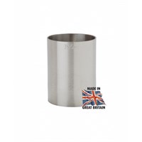 Thimble Measure 35.5ml Stamped Stainless Steel