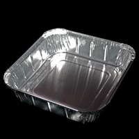 Takeway Foil Container 23x23x5cm with 435778