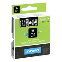 Dymo Label D1 White 1.2cmx7m for 435951