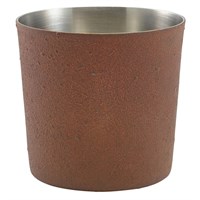 Serving Cup Rust Effect 8.5 x 8.5cm
