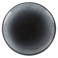 Plate Coup Round Flare Black 31cm
