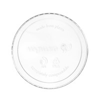 Lid Round PLA Clear fit 8 to 32oz Containers