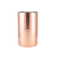 Wine Cooler Copper Ribbed12x20cmH
