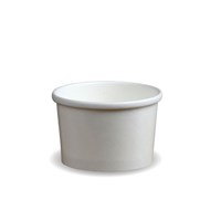 8oz White PE soup cup
