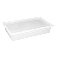 Polypropylene 1/1 Gastronorm Containerand  Lid 100mm