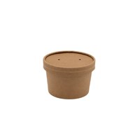 Soup Cup with vented lids 8oz