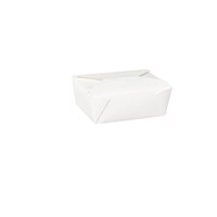 No 8 White Food Container 46oz