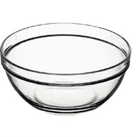 Bowl Stacking Clear Glass  9cm