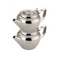 Stainless Steel Modern teapot 34cl (12oz)
