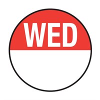 Round Day Dot Wednesday