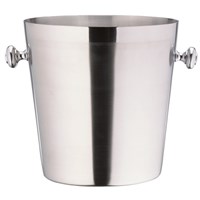 Satin Steel Champagne Bucket With Handles