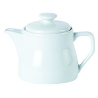 White China Teapot 46cl (16oz)