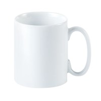 Straight White Mug 34cl (12oz)
