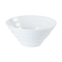 Conical 6cm X 3cm Bowl White