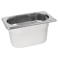 1/9 Stainless Steel Gastronorm Pan 17.6x10.8x10 cm