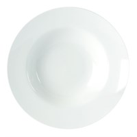 Pasta Bowl/plate China White 25.5cm 10 Afc